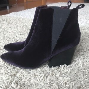 Purple Report Booties